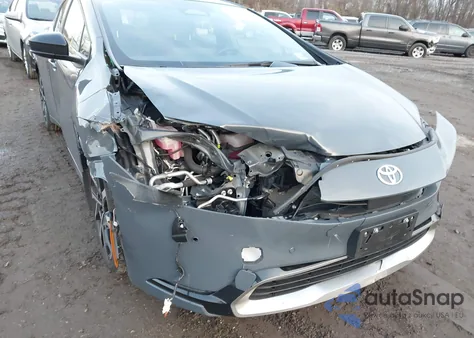 2024 Toyota Prius Prime Xse из США, поврежденный, VIN JTDACACUXR3027766